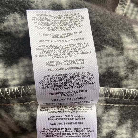 Columbia Black and White Geometric Women's Jacket - Picture 11 of 12